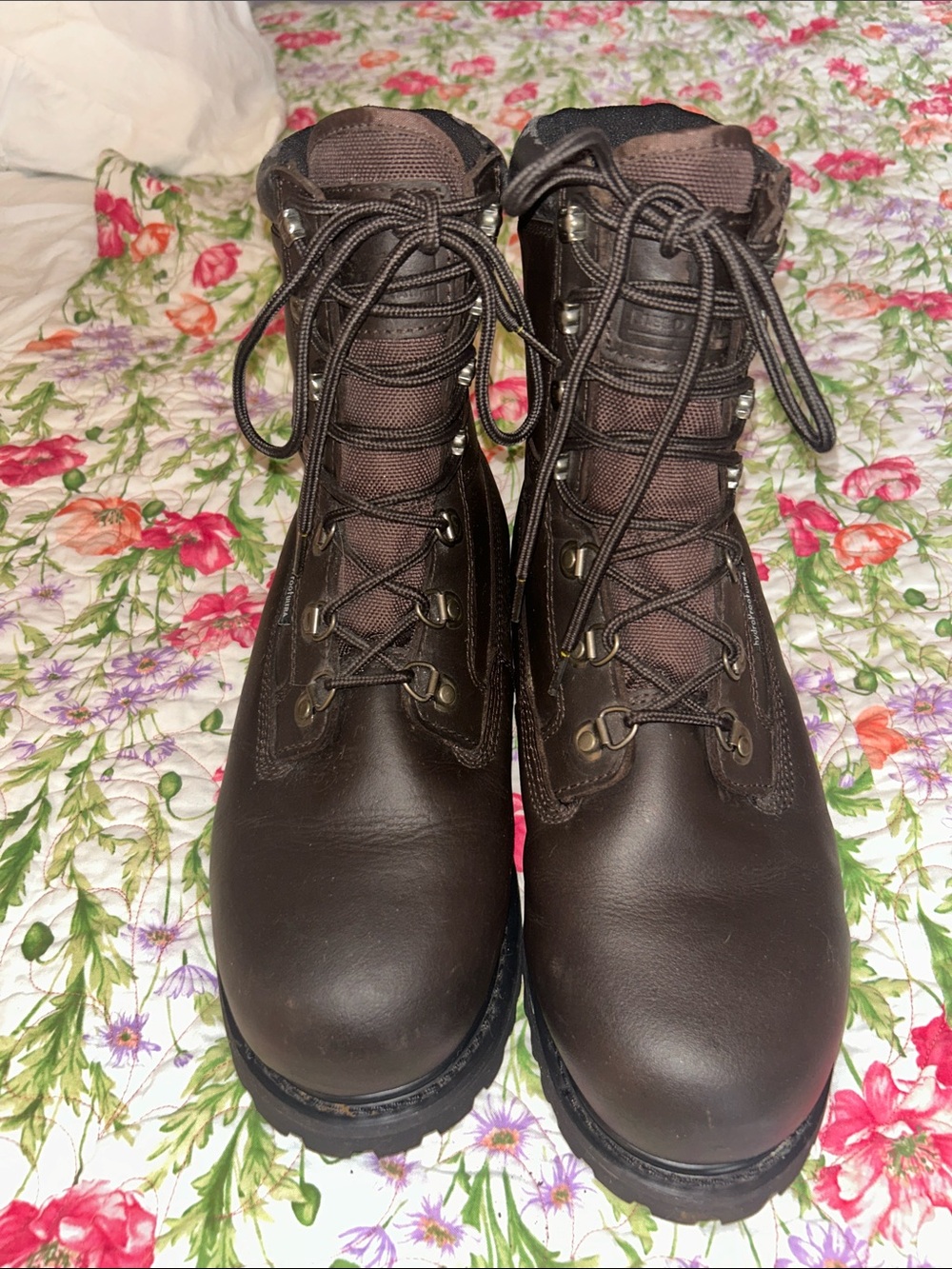 Field & Stream Dark Brown Waterproof Lace-Up Men's Boot